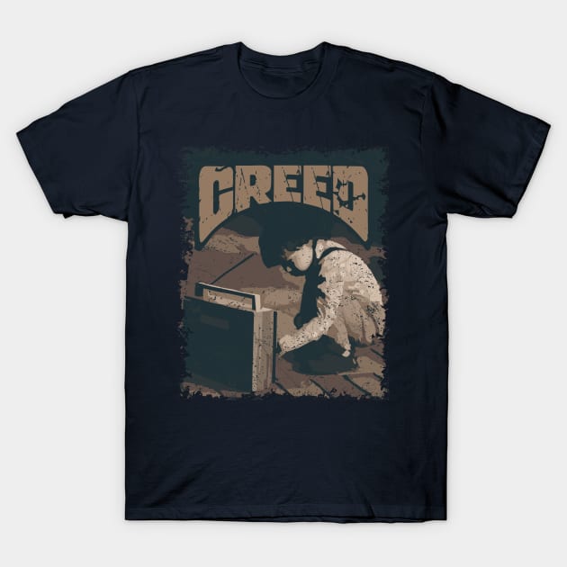 Creed Vintage Radio T-Shirt by K.P.L.D.S.G.N